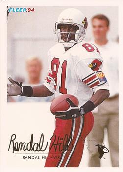 #10 Randal Hill - Arizona Cardinals - 1994 Fleer Football