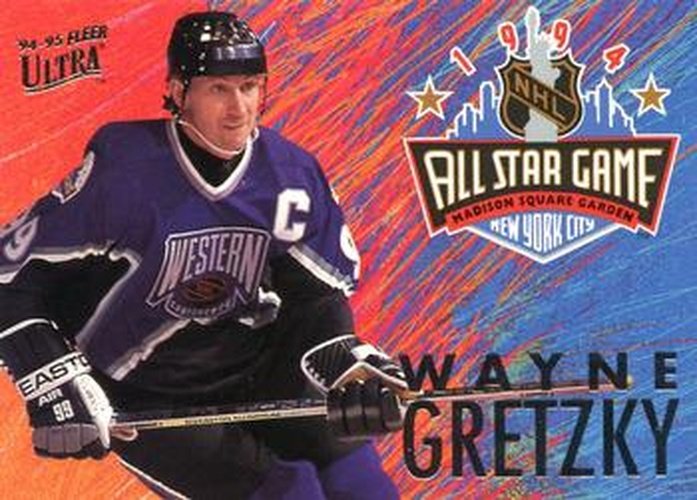 #10 Wayne Gretzky - Los Angeles Kings - 1994-95 Ultra Hockey - All-Stars