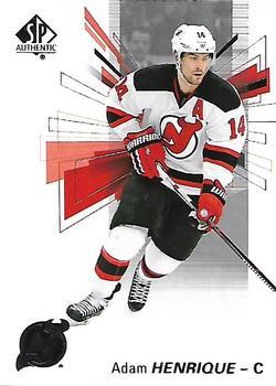 #10 Adam Henrique - New Jersey Devils - 2016-17 SP Authentic Hockey
