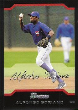 #10 Alfonso Soriano - Texas Rangers - 2004 Bowman Baseball