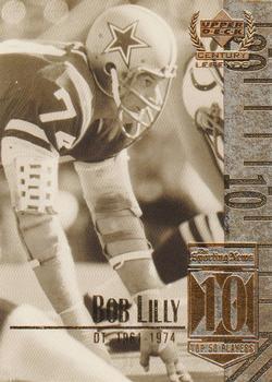 #10 Bob Lilly - Dallas Cowboys - 1999 Upper Deck Century Legends Football