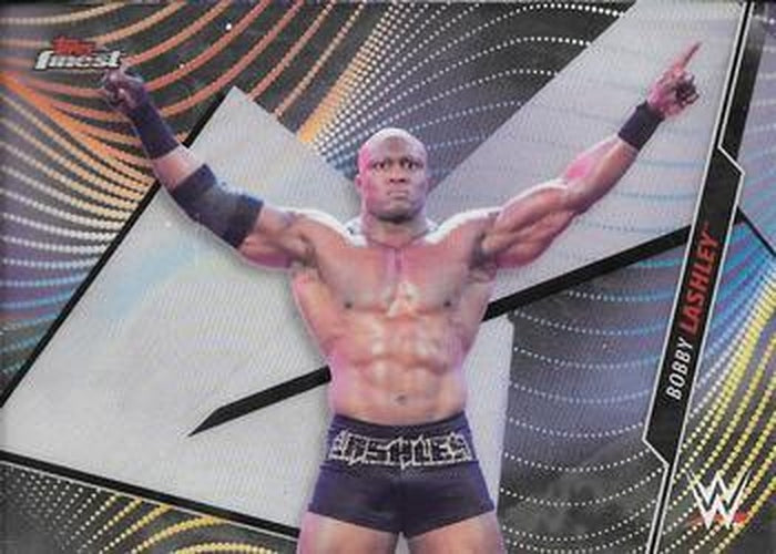 #10 Bobby Lashley - 2020 Topps WWE Finest Wrestling