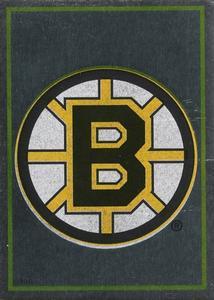 #10 Boston Bruins Logo - Boston Bruins - 1995-96 Panini Hockey Stickers