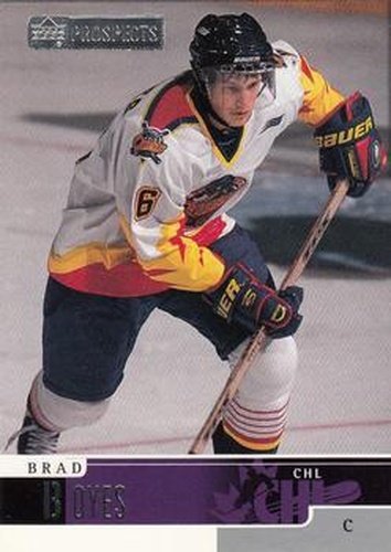 #10 Brad Boyes - Erie Otters - 1999-00 Upper Deck Prospects Hockey