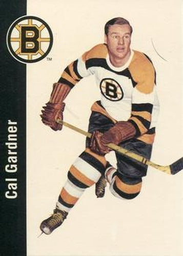 #10 Cal Gardner - Boston Bruins - 1994 Parkhurst Missing Link 1956-57 Hockey