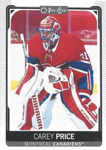 #10 Carey Price - Montreal Canadiens - 2021-22 O-Pee-Chee Hockey