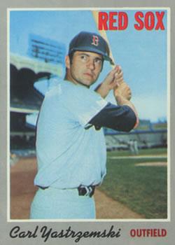 #10 Carl Yastrzemski - Boston Red Sox - 1970 Topps Baseball