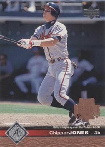 #10 Chipper Jones - Atlanta Braves - 1997 Upper Deck Baseball
