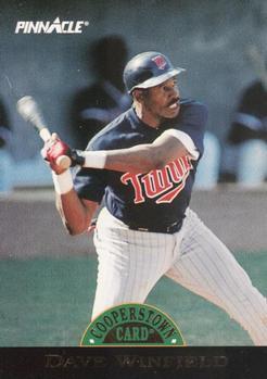 #10 Dave Winfield - Minnesota Twins - 1993 Pinnacle Cooperstown Baseball