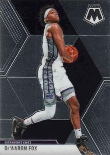 #10 De'Aaron Fox - Sacramento Kings - 2019-20 Panini Mosaic Basketball