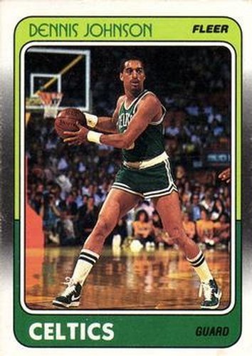 #10 Dennis Johnson - Boston Celtics - 1988-89 Fleer Basketball