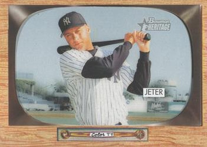 #10 Derek Jeter - New York Yankees - 2004 Bowman Heritage Baseball