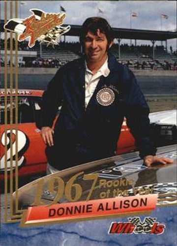#10 Donnie Allison - Donald Brackins - 1993 Wheels Rookie Thunder Racing