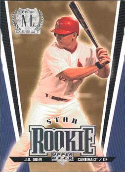 #10 J.D. Drew - St. Louis Cardinals - 1999 Upper Deck Baseball