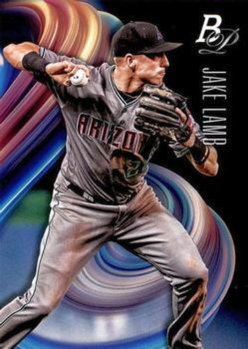 #10 Jake Lamb - Arizona Diamondbacks - 2018 Bowman Platinum Baseball