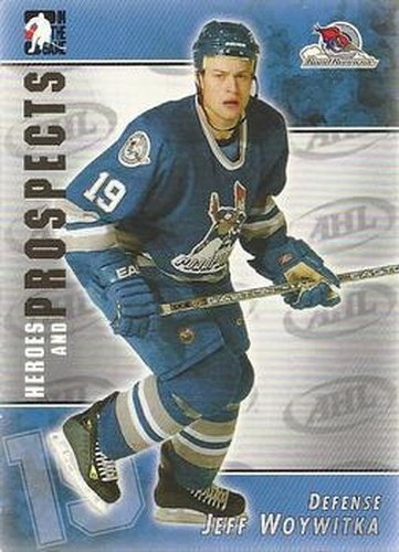 #10 Jeff Woywitka - Toronto Roadrunners - 2004-05 In The Game Heroes and Prospects Hockey