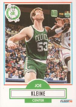 #10 Joe Kleine - Boston Celtics - 1990-91 Fleer Basketball