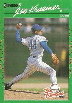 #10 Joe Kraemer - Chicago Cubs - 1990 Donruss The Rookies Baseball