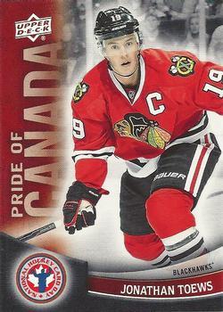 #10 Jonathan Toews - Chicago Blackhawks - 2012 Upper Deck National Hockey Card Day Canada Hockey