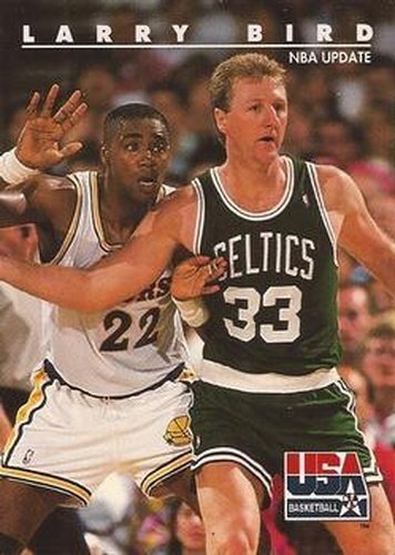 #10 Larry Bird - USA - 1992 SkyBox USA Basketball