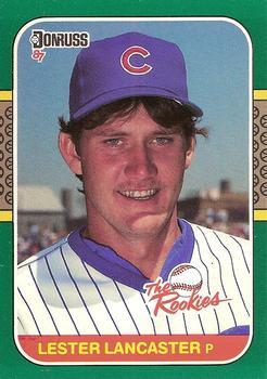 #10 - Les Lancaster - Chicago Cubs - 1987 Donruss The Rookies Baseball