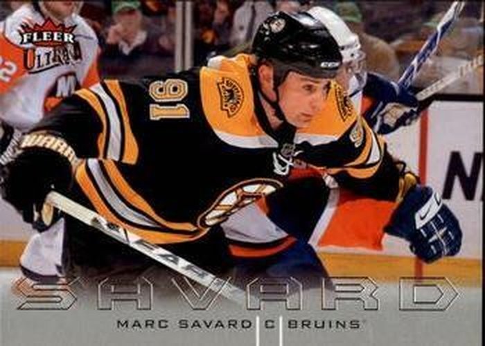 #10 Marc Savard - Boston Bruins - 2009-10 Ultra Hockey