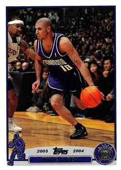#10 Mike Bibby - Sacramento Kings - 2003-04 Topps Basketball