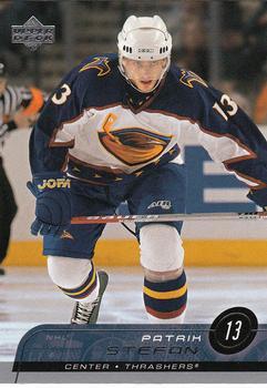#10 Patrik Stefan - Atlanta Thrashers - 2002-03 Upper Deck Hockey