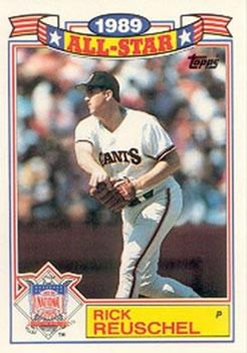#10 Rick Reuschel - San Francisco Giants - 1990 Topps Baseball - Glossy All-Stars