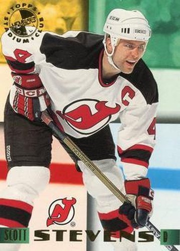 #10 Scott Stevens - New Jersey Devils - 1995-96 Stadium Club Members Only 50 Hockey