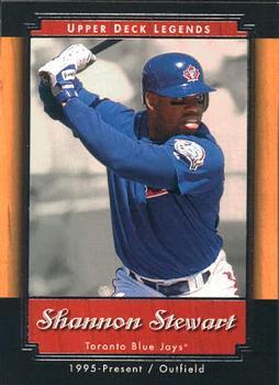 #10 Shannon Stewart - Toronto Blue Jays - 2001 Upper Deck Legends Baseball