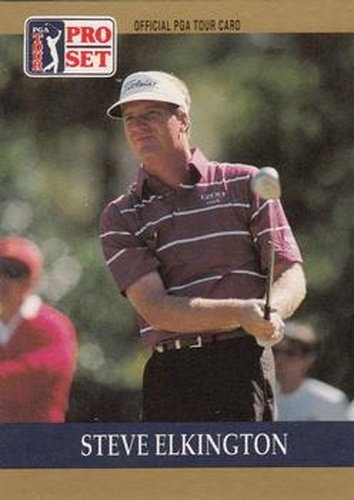 #10 Steve Elkington - 1990 Pro Set PGA Tour Golf