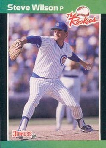 #10 Steve Wilson - Chicago Cubs - 1989 Donruss The Rookies Baseball