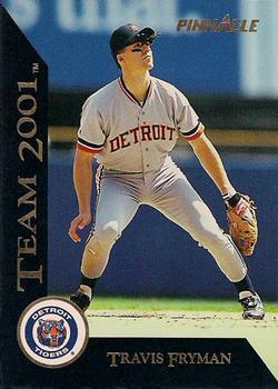 #10 Travis Fryman - Detroit Tigers - 1993 Pinnacle - Team 2001 Baseball