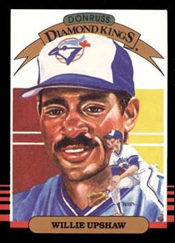 #10 Willie Upshaw - Toronto Blue Jays - 1985 Donruss Baseball