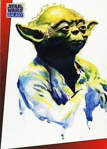 #10 Yoda - 1993 Topps Star Wars Galaxy