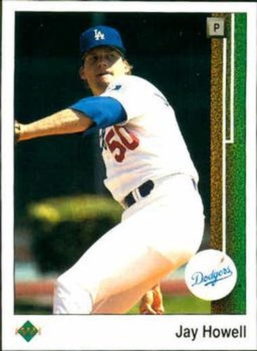 #610 Jay Howell - Los Angeles Dodgers - 1989 Upper Deck Baseball