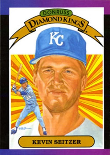 #10 Kevin Seitzer - Kansas City Royals - 1989 Donruss Baseball