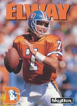 #10 John Elway - Denver Broncos - 1992 SkyBox Impact Football