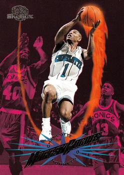 #10 Muggsy Bogues - Charlotte Hornets - 1995-96 SkyBox Premium Basketball