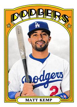 #10 Matt Kemp - Los Angeles Dodgers - 2013 Topps Archives Baseball