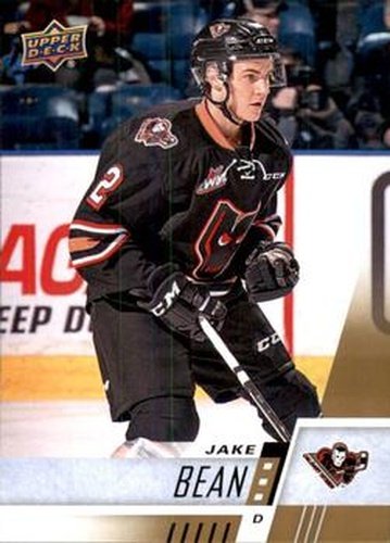 #10 Jake Bean - Calgary Hitmen - 2017-18 Upper Deck CHL Hockey