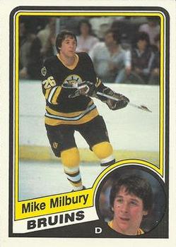 #10 Mike Milbury - Boston Bruins - 1984-85 O-Pee-Chee Hockey