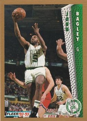 #10 John Bagley - Boston Celtics - 1992-93 Fleer Basketball