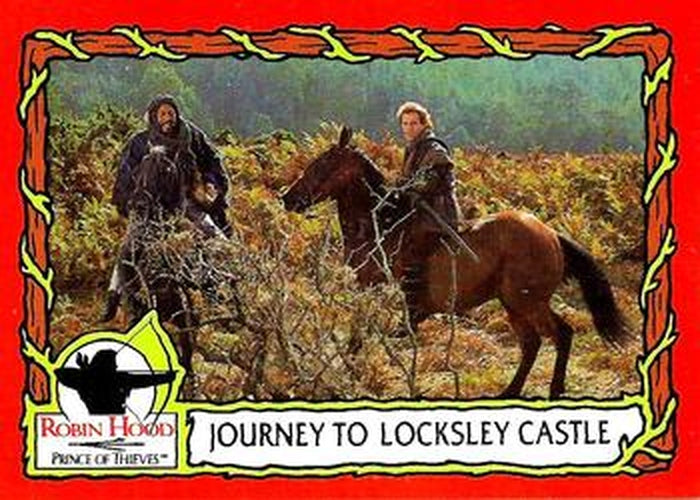 #10 Journey to Locksley Castle - 1991 Topps Robin Hood: Prince of Thieves