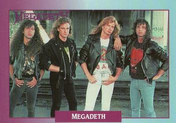 #10 Megadeth - 1991 Brockum Rock Cards