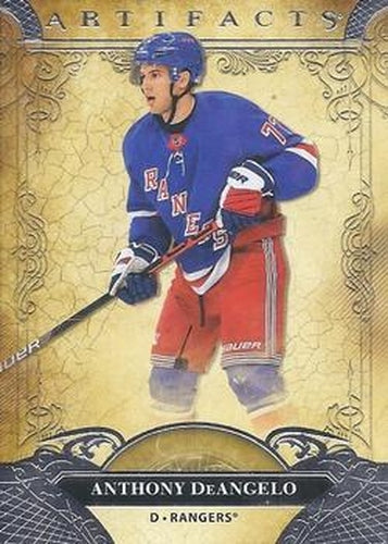 #10 Tony DeAngelo - New York Rangers - 2020-21 Upper Deck Artifacts Hockey