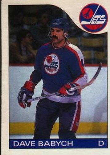 #10 Dave Babych - Winnipeg Jets - 1985-86 O-Pee-Chee Hockey
