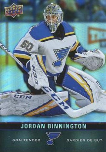 #10 Jordan Binnington - St. Louis Blues - 2019-20 Upper Deck Tim Hortons Hockey