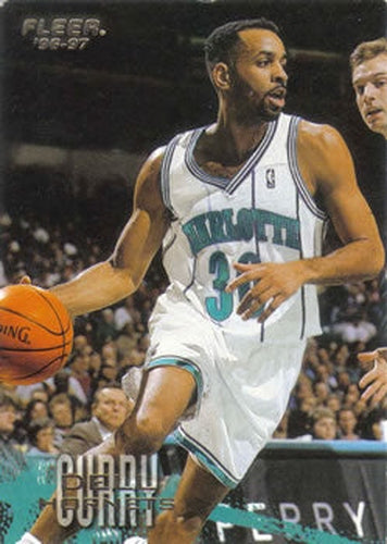 #10 Dell Curry - Charlotte Hornets - 1996-97 Fleer Basketball